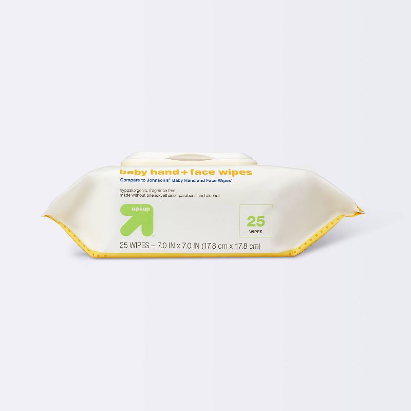 Hand and Face Wipes - 25ct - up &#38; up&#8482;, 1 of 8