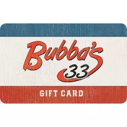 Bubba's 33 $25 Gift Card (Email Delivery)