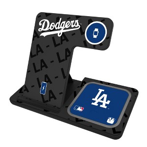 MLB National League Teams Monocolor Tilt 15-Watt 3 in 1 Charging Station - 1 of 4
