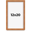 PosterPalooza | Classic Brown Picture Frame - UV Acrylic, Foam Board Backing, Hanging Hardware - 2 of 4