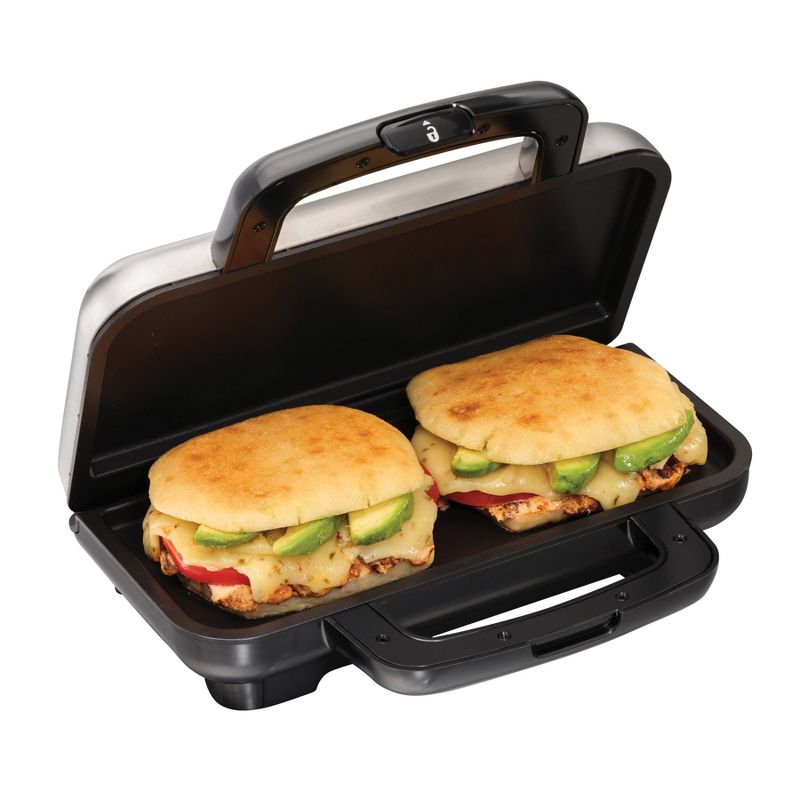 Proctor Silex Deluxe Hot Sandwich Maker - Gray, 5 of 6