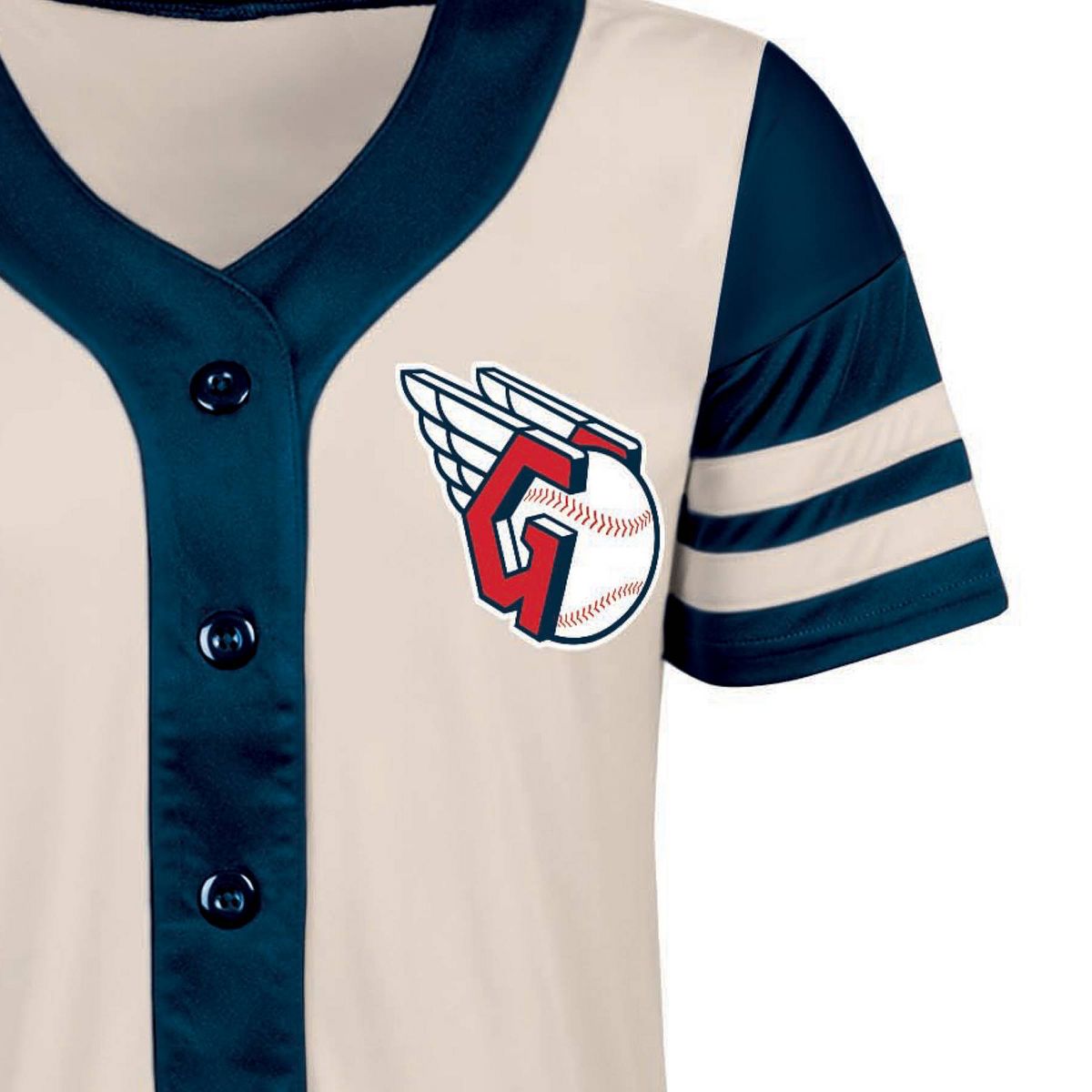 MLB Cleveland Guardians Women's Antique White Jersey - thumbnail 3