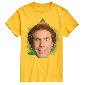 Men's - Elf - Buddy Portrait Short Sleeve Graphic T-Shirt - 1 of 4