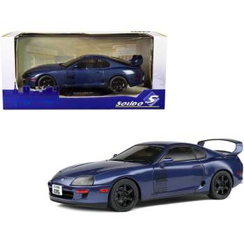 1999 Nisan Skyline GT-R (R34) RHD (Right Hand Drive) Bayside Blue Metallic  1/18 Diecast Model Car by Solido S1804301