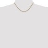 Black Bow Jewelry 1.1mm 14k Yellow Gold Spiga Pendant Chain Necklace - 2 of 4