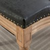 PAGED French Style Dining Chairs Set of 2 with High Backrest Wood Frame Living Room Chairs with Nailhead Trim for Living Room - 4 of 4