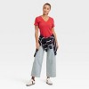 Women's Short Sleeve V-Neck T-Shirt - Universal Thread™ - 3 of 4