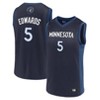 NBA Minnesota Timberwolves Youth Anthony Edwards Jersey - L - 3 of 3
