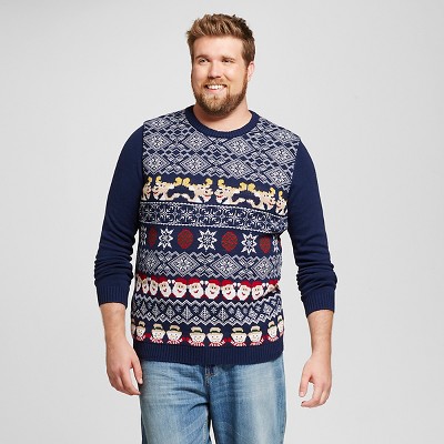 big and tall holiday sweater