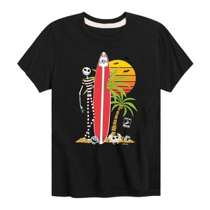 Boys' - Disney - Ghost Dog Beach Surfer Short Sleeve Graphic T-Shirt - 1 of 4