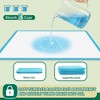 Itopfox 100 Count Leak-Proof & Super Absorbent Dog Training Pads | Disposable Potty Pads for Puppies, Dogs, Cats & Rabbits | Quick-Dry & Odor Control - 3 of 4