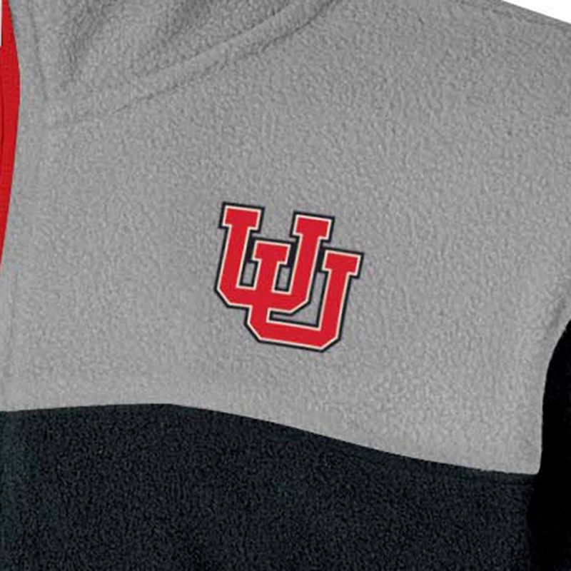 NCAA Utah Utes Boys&#39; Fleece Full Zip Jacket, 3 of 4
