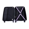 Summit Adventure 3-Piece Abs Luggage Set With Two Hooks - 4 of 4