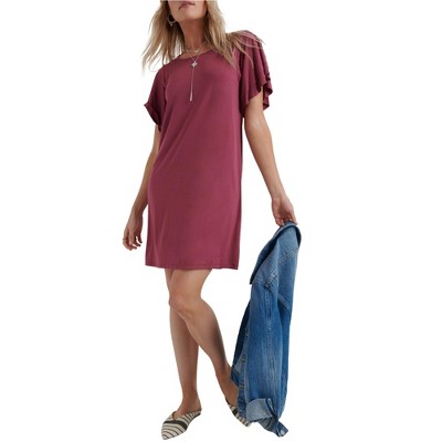 Lucky Brand Womens Casual Shift A-line Dress