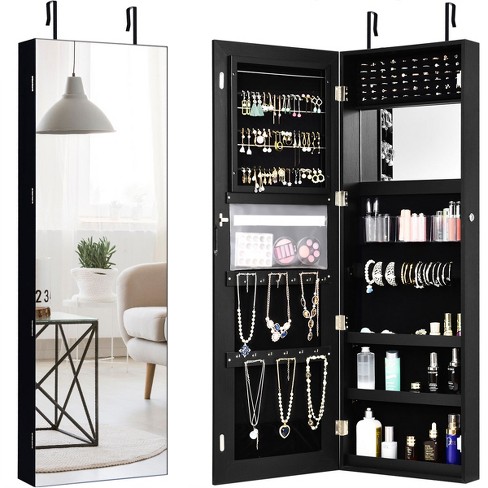 Mirror jewellery deals cabinet target