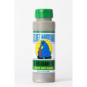 Secret Aardvark Serrabanero Green Hot Sauce - 8oz - 1 of 4
