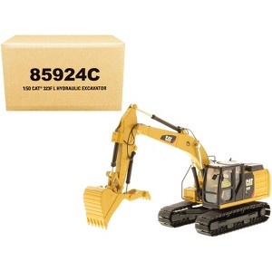 CAT Caterpillar 323F L Hydraulic Excavator with Thumb and Operator "Core Classics Series" 1/50 Diecast Model by Diecast Masters - 1 of 4