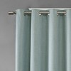 Stylish Polyester Printed Heathered Window Panel,Textured Blackout Curtain fits Modern Room Decor for All Season, Dusty Seafoam, 100x84" Blackout - 4 of 4