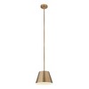 Lilly Modern Pendant Light - 12" Steel Shade, Dimmable, 1 Bulb, Chic Design for Home - 3 of 4