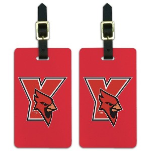 York College Primary Logo Luggage ID Tags Suitcase CarryOn Cards  Set of 2 - 1 of 4
