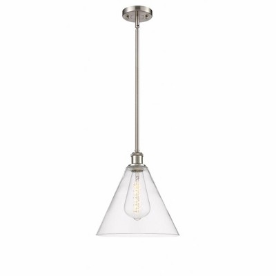 Berkshire - 1 Light Mini Pendant In Industrial Style-12.75 Inches Tall and 12 Inches Wide