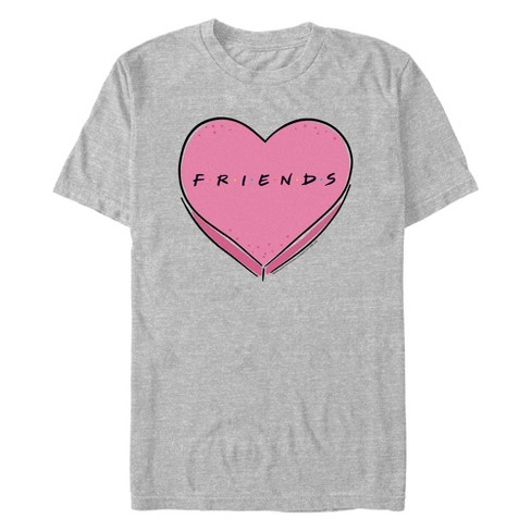 Men's Friends Candy Heart Logo T-Shirt - image 1 of 4