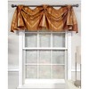 RLF Home Nikoleta Celebration Valance Hand Pleated Tabs Elegant Window Treatment Valance 36" x 18" - 2 of 4