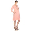 Maternity Cross Neckline Swing Dress - 2 of 3