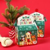 Big Dot of Happiness Christmas Pets - Treat Box Party Favors - Cats and Dogs Holiday Party Goodie Gable Boxes - Set of 12 - 2 of 4