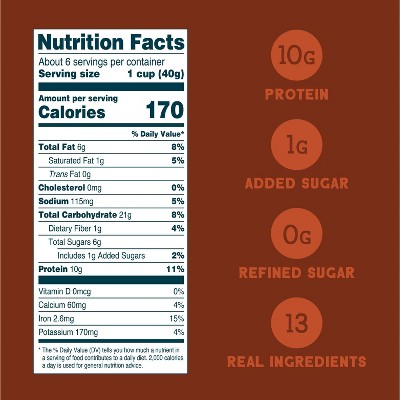 Seven Sundays Protein Puffs Chocolate Peanut Butter Breakfast Cereal - 8oz