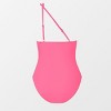 Women's Asymmetrical Cutout One Piece Swimsuit -Cupshe - 3 of 4