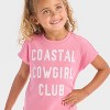 Grayson Mini Toddler Girls' Coastal Cowgirl Top - Pink - 2 of 4