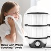 SKONYON Towel Steamer-Hot Towel Warmer Tabletop Moist Towel Heater, Professional Salon Equipment Towel Warmer for Facials, Spa, Barbers, Massage - 2 of 4