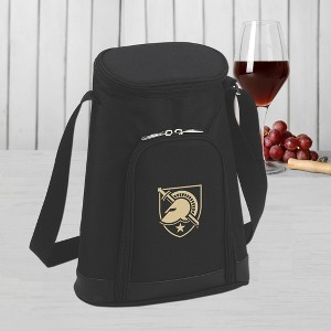 NCAA Army Black Knights Stylish 2 Bottle Insulated Wine Tote Bag with Cheese Board, Knife and Corkscrew - 1 of 3