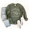 Simply Sage Market Women's Graphic Sweatshirt Embroidered Florida Orange Blossom - 3 of 4
