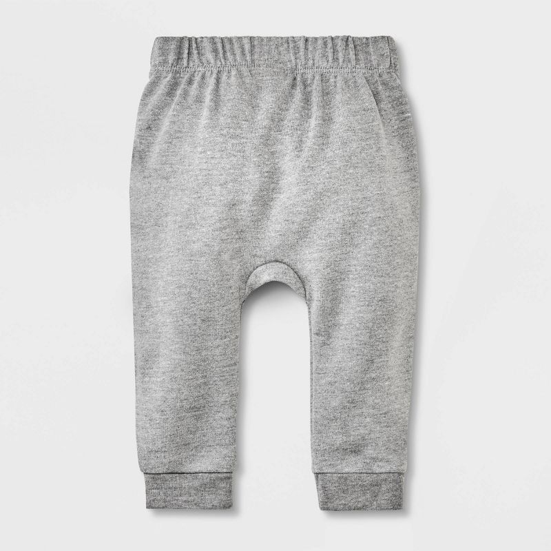 Baby 2pk Solid Jogger Pants - Cat & Jack™, 3 of 5