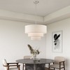 Livex Lighting Gladstone 4 - Light Pendant in  Brushed Nickel - 3 of 4