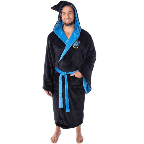 Harry Potter Adult Fleece Plush Hooded Robe (ravenclaw, One Size)  Multicoloured : Target