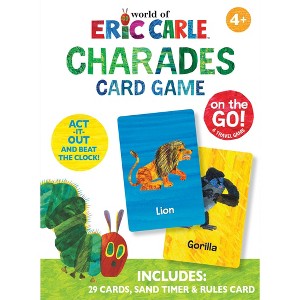 MasterPieces World of Eric Carle Charades Travel Card Game for Kids - 1 of 4