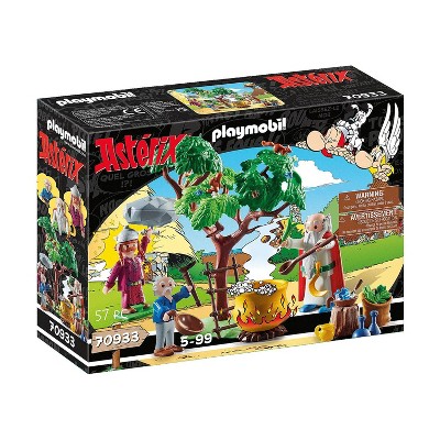 Playmobil Asterix Getafix with the Caldron of Magic Potion 70933 playset 57pc
