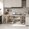 Pull-Out Organizer under Cabinet Storage for Kitchen with Wooden Handle - 4 of 4