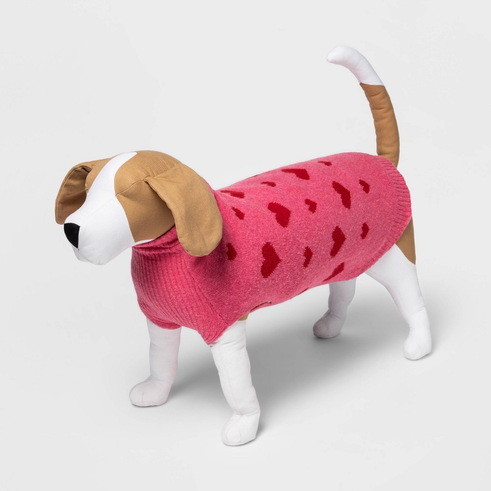 Get the Dog Sweater Pink/Red L Boots & Barkley from Target now