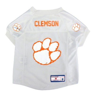NCAA Clemson Tigers Little Earth Pet Football Jersey - XL