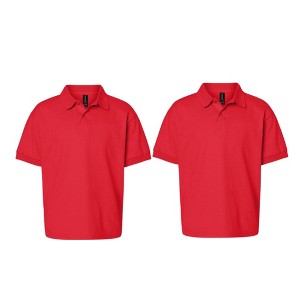 EG PRO Girl Polo Shirts Youth Shirts Classic School & Everyday Wear - 1 of 4