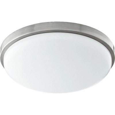 Quorum Lighting 1 - Light Flush Mount in  Satin Nickel