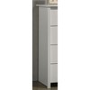 Sapphtopaz Modern Dresser with Drawers Wide Drawer Organizer with Black Metal Handles Versatile Storage and Organization for Bedroom,Entryway - 3 of 4