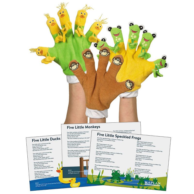 Kaplan Early Learning Hand Gloves - Set of 3 Storybook Favorites, 1 of 5