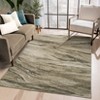 Area Rug Machine Washable Rug Abstract Carpet Stain Resistant Non-Slip Accent Rug Modern Abstract Living Room Rug Indoor Floor Cover for Dining Office - 2 of 4