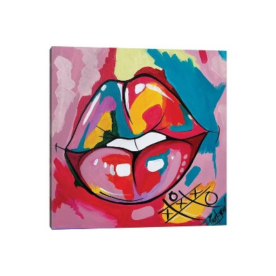 iCanvas Tropical by Pinklomein Canvas Print Wall Art