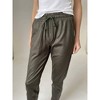 Women's Headliner Coated Zip Jogger - SIX/FIFTY - 4 of 4